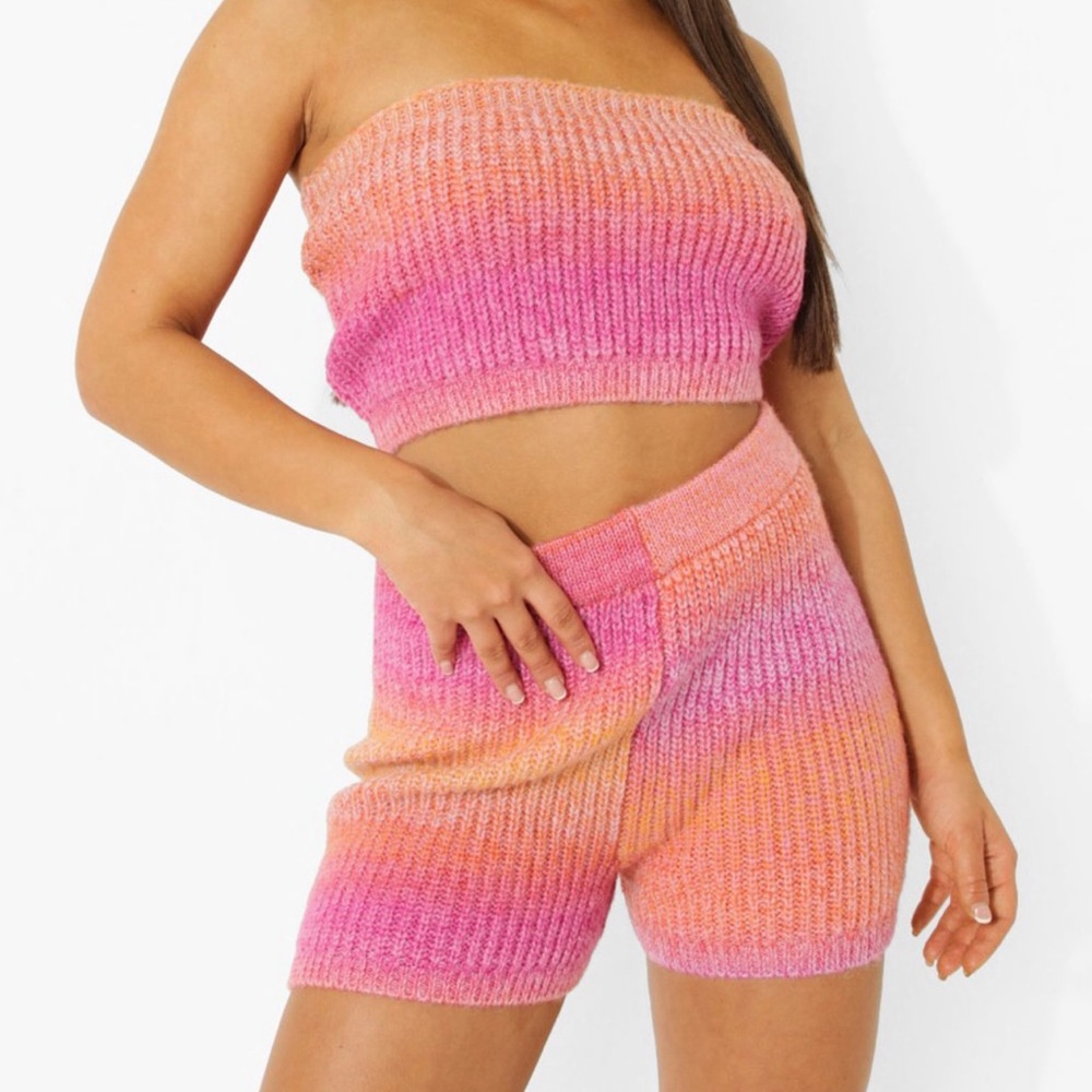 Pink Knit Set